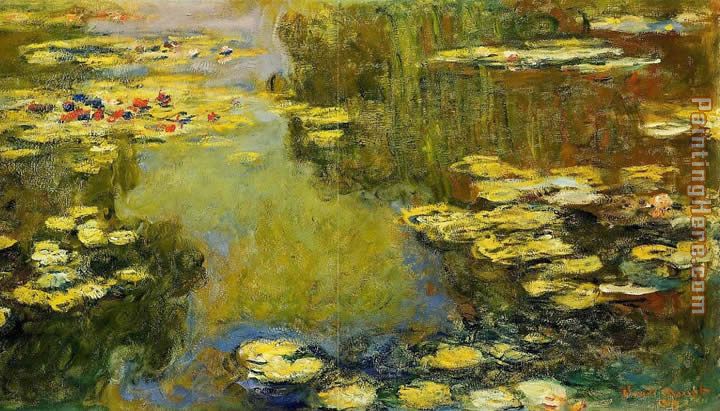 The Water-Lily Pond 4 painting - Claude Monet The Water-Lily Pond 4 art painting